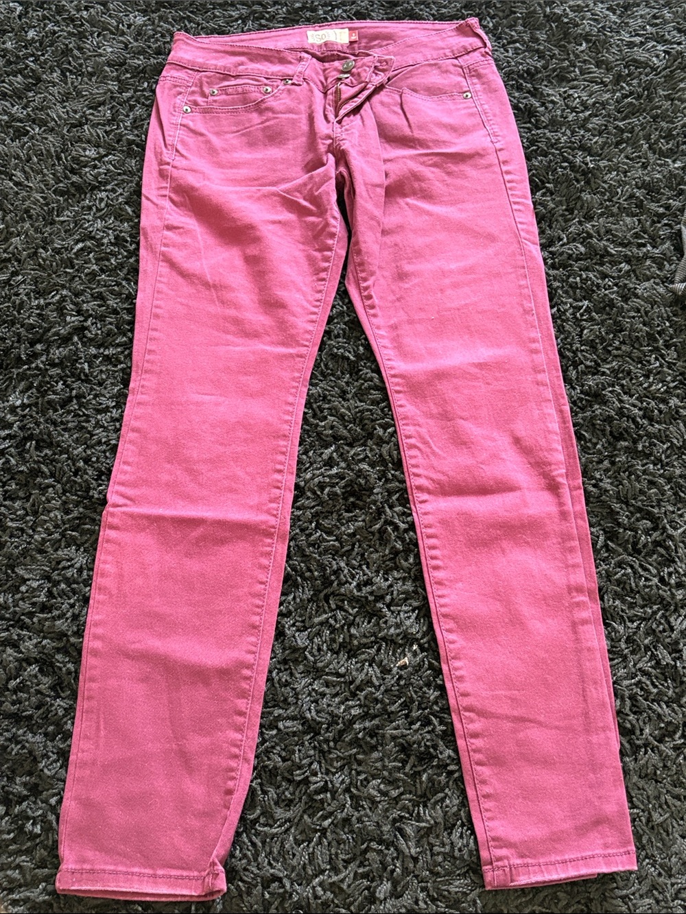 Women’s Purple Slim Fit Jeans